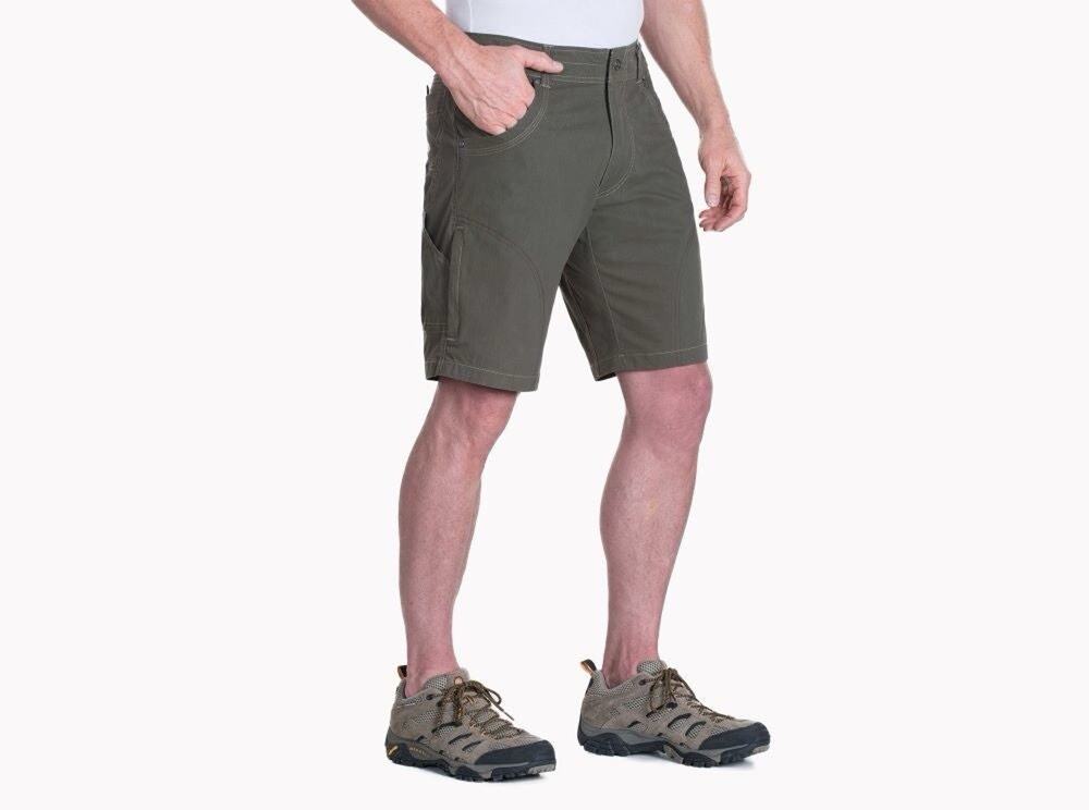KUHL Ramblr Short Men’s Size 36 8” Outdoor Hiking Patina Dye Gun Metal Green